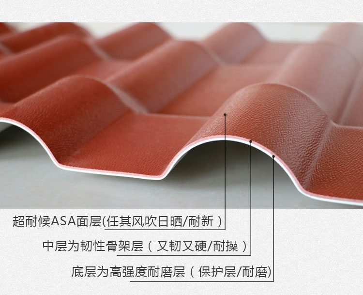 ASA樹脂合成瓦屋面防水原理是什么？